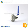 JKTL2B044 1000wog cf8m 2 piece floating cast iron safety ball valve